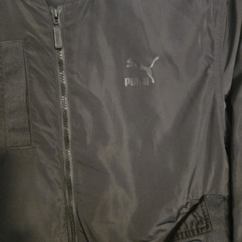 Black Puma Extreme Frills Bomber Jacket - Picture 5 of 15